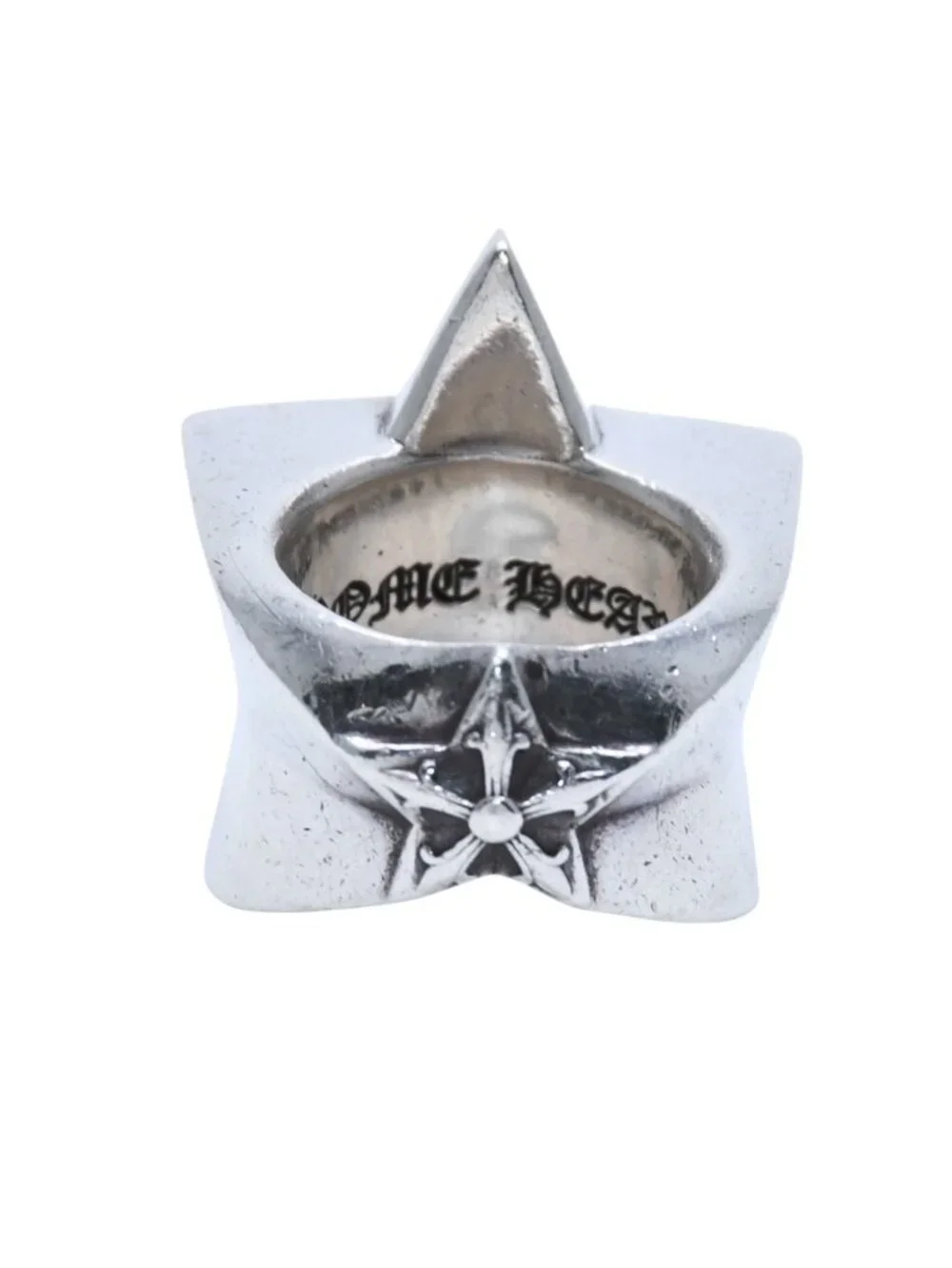 Chrome Hearts Large Sterling Silver Ring